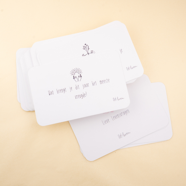 Lieve Levensvragen kaartenset  ❤