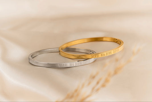 Armband zilver • Nieuwe dag. Nieuwe kansen.