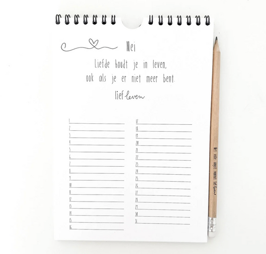 Lichtjes kalender • Een bijzondere herinnering aan dierbaren ❤