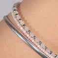Load image into Gallery viewer, Sterling zilveren kralen armbandje • Rozekwarts