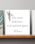 Load image into Gallery viewer, Lief Leven Tegeltje – Blote voeten. Wilde haren. Ik wil avonturen sparen.