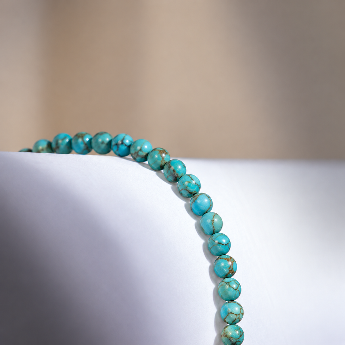 Kralenarmband • Turkoois