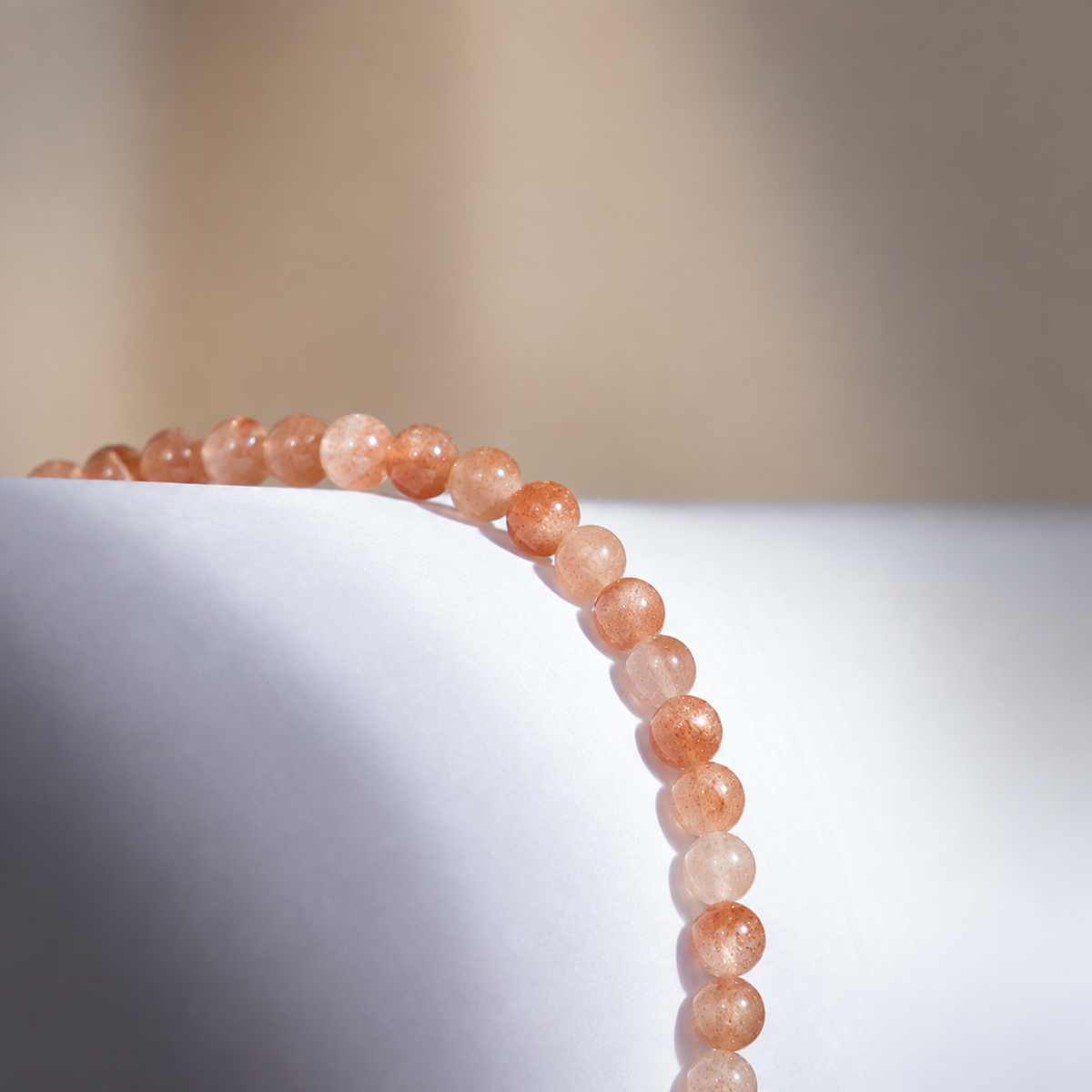 Kralenarmband • Zonnesteen