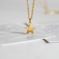 Load image into Gallery viewer, Dicht bij mij ketting met sterretje & gedichtje Goud | Lief Leven
