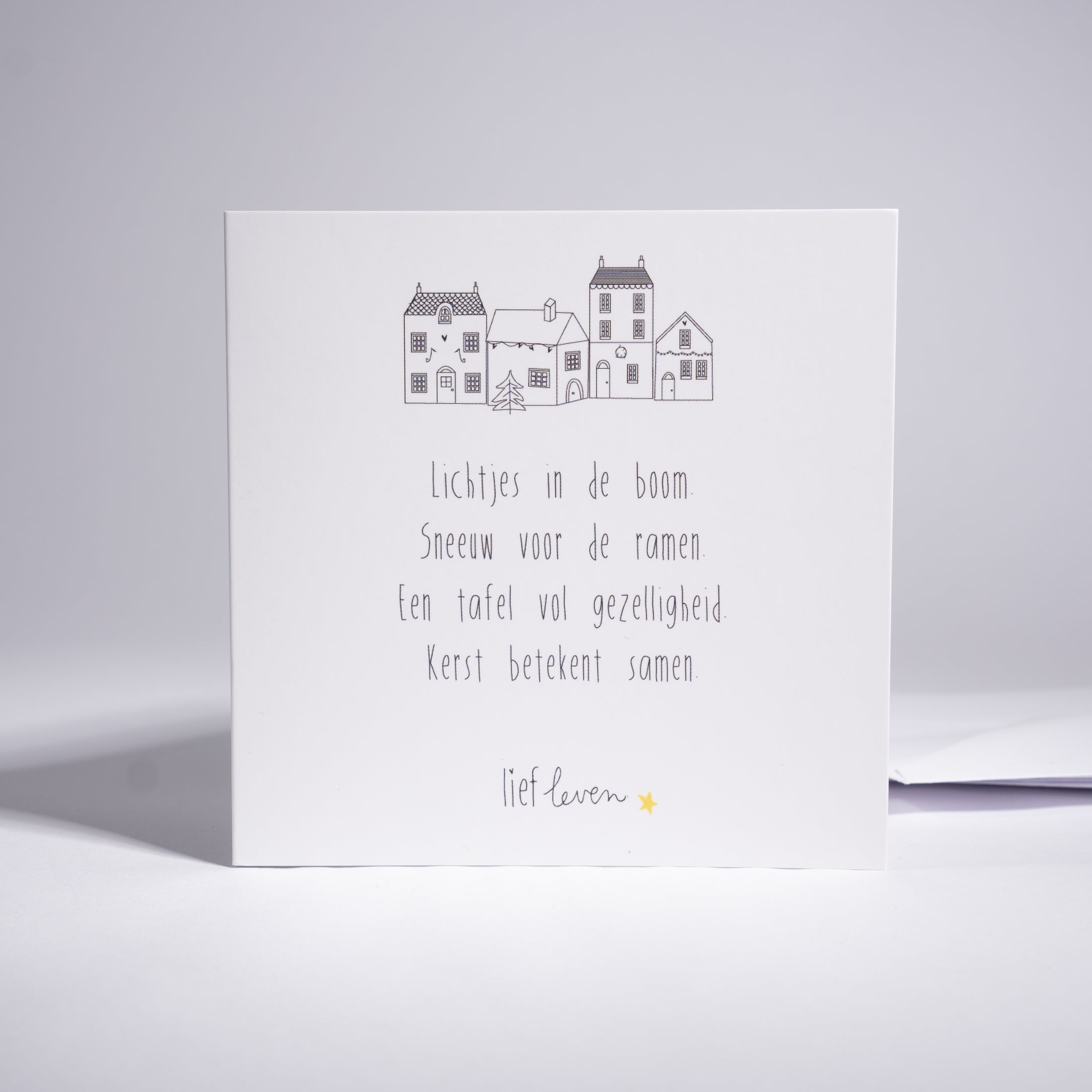 Lief Leven kerstkaarten set 1 •  10  stuks