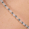 Load image into Gallery viewer, Sterling zilveren kralen armbandje • Maansteen
