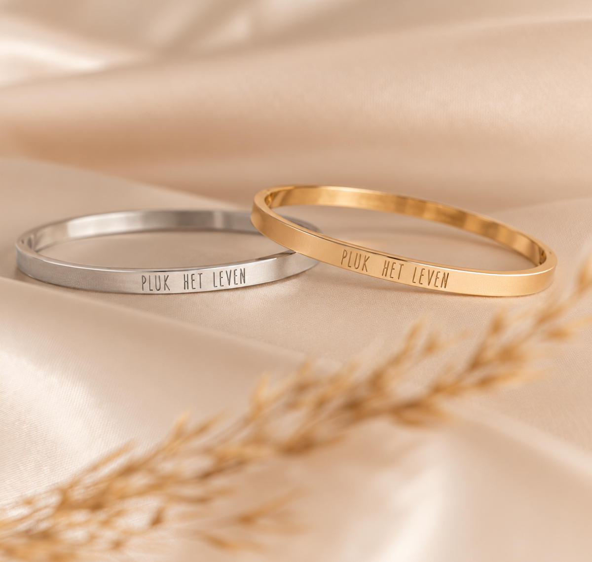Armband zilver • Pluk het leven
