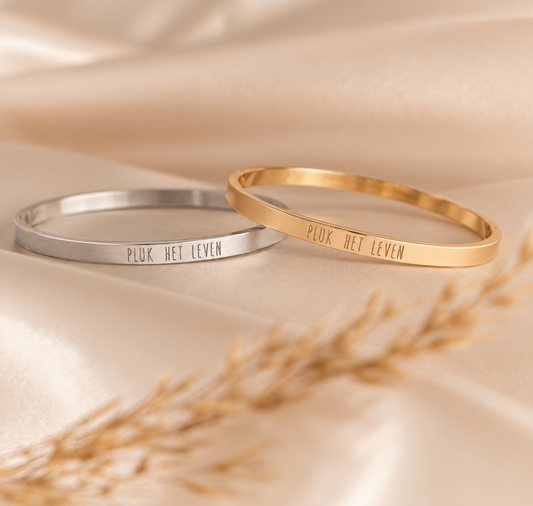 Armband goud • Pluk het leven