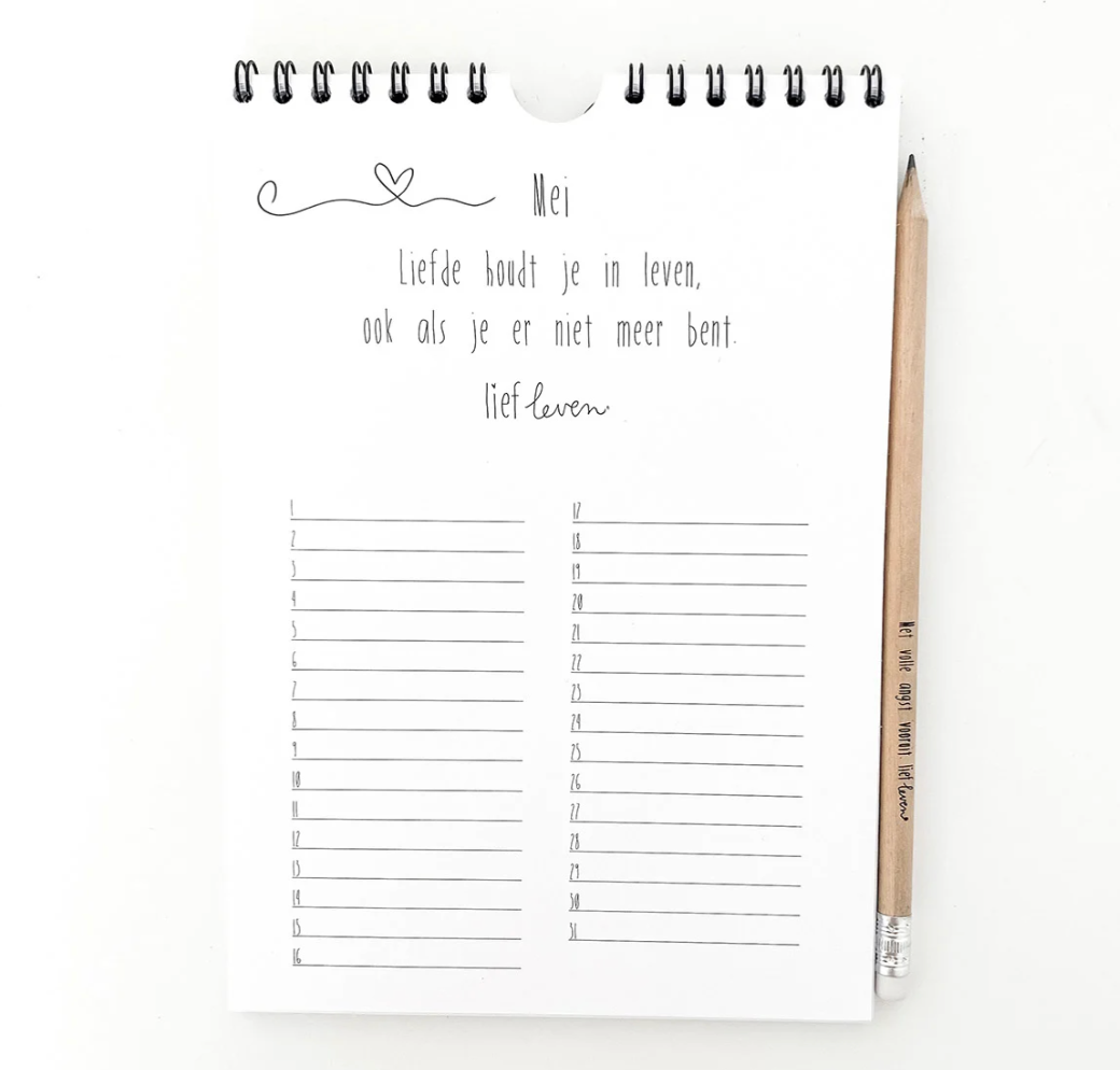 Lichtjes kalender • Een bijzondere herinnering aan dierbaren ❤