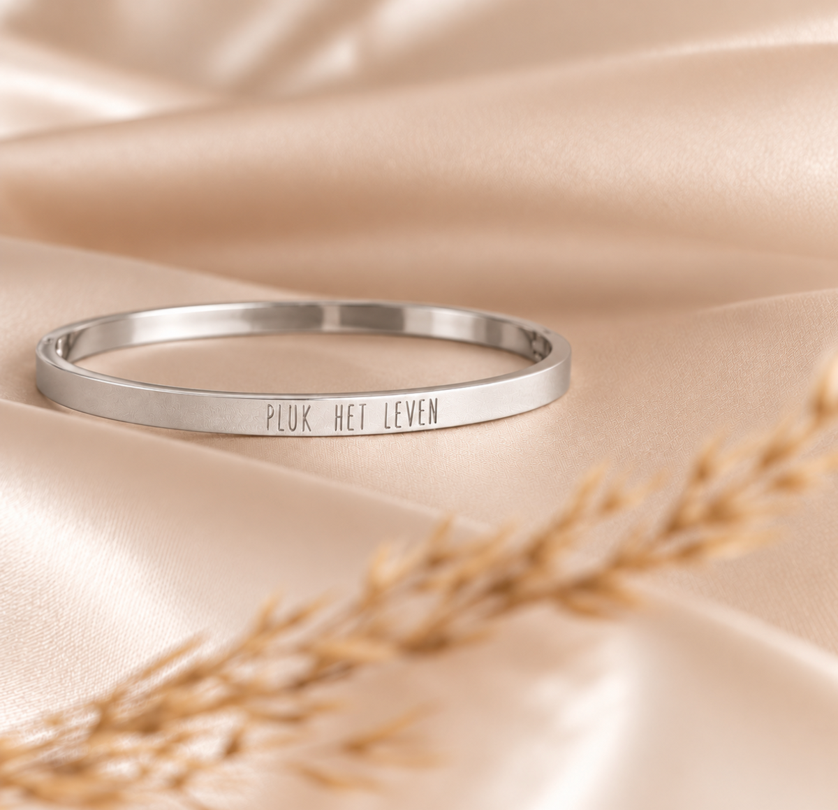 Armband zilver • Pluk het leven