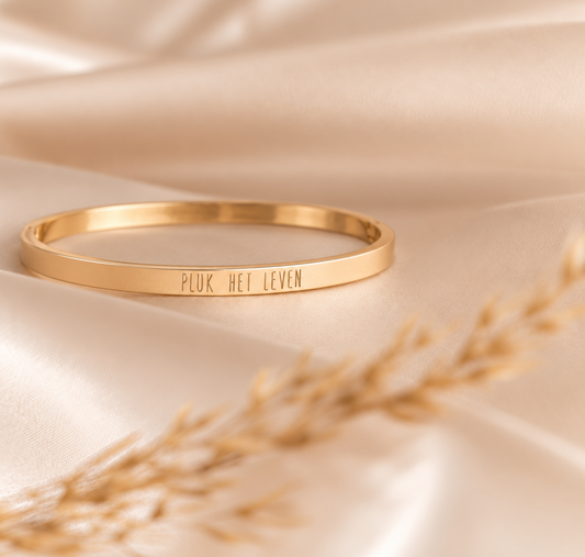 Armband goud • Pluk het leven