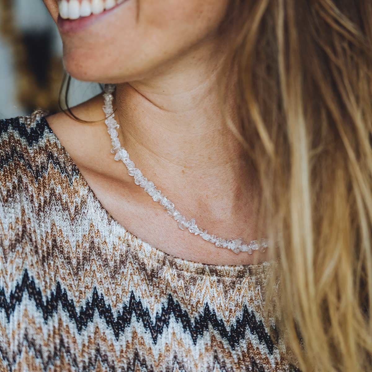 Ketting bergkristal • Zuiverend